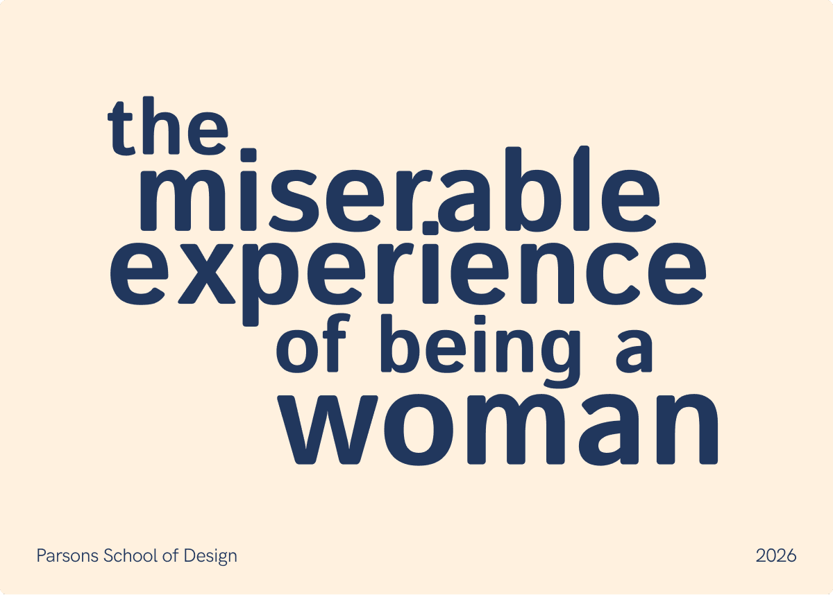 the miserable experience of being a woman